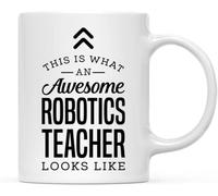 Tasse A Cafe Voici ce qu'est une robotique géniale Mug à café | Saint-Valentin 2 PièCes Réutilisable Tazza Colazione Rillant Tazza per Tè o Caffè éVéNement Beau Pere