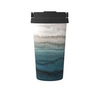 Tasse à café « within The Tides » - Tasse à café isotherme à double paroi pour le chaud et le froid - Compatible avec le bureau, l'école, le camping, les fêtes