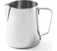 Tasse à cappuccino 0.6L en acier pour faire mousser le lait - Hendi 451519
