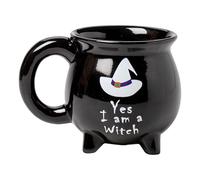 Tasse à chaudron - Tasse de sorcière, récipient à potion | Vaisseau à potion | Tasse ergonomique pour boisson d'Halloween, café, thé avec décoration de cuisine effrayante, idée cadeau fantaisie