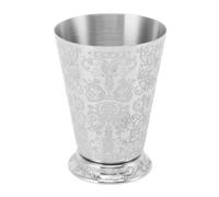 Tasse à cocktail en acier inoxydable avec finition argentée, style Moscow Mule, pour bars et maisons,