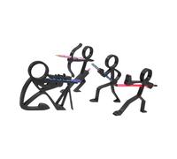 Tasse à crayons moderne en forme de figurine humaine miniature imprimée 3D