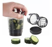 Tasse À Découper Les Fruits | Coupe-Fruits Design Tasse - Outil de Cuisine pour Découper Raisins Carottes Œufs Concombres Champignons Kiwis et Accessoire de Tranche pour Salades