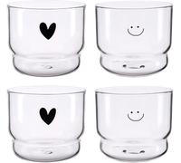 Tasse à Dessert en Verre Borosilicate Transparent Vendos85