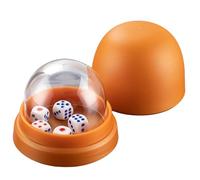 Tasse à Dices Anticheating avec Couvercle 5 Dices Pour Gaming Night KTV Restaurant Barbecue Boutique Pour Activités de divertissement de fête Accessoires de jeu