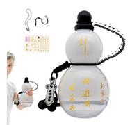 Tasse à eau chinoise - Bouteille d'eau de 800 ml, thermos de grande capacité | Récipient de boisson portable de style chinois traditionnel pour les voyages en plein air, la randonnée, l'amour