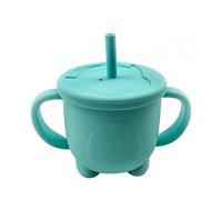 Tasse À Eau Élastique En Silicone De 160ml, Tasse À Eau Antidérapante, Balance Transparente, Isolation Thermique, Pour La Maison, Enfants, Bébé, Apprentissage, Verres