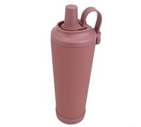 Tasse à eau robuste anti-fuite de 830 ml avec poignée magnétique portable pour un style de vie actif (rose foncé)
