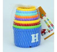 Tasse À Empiler Pour Bébés, Jouets Éducatifs Pour Bébés, Lettres Numériques, Ensemble Haut De Bols, Puzzle, Tasse Jenga
