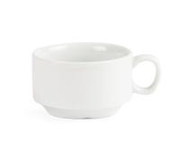 Tasse à expresso empilable blanche Olympia - Boite de 12