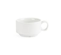 Tasse à expresso empilable blanche Olympia x 12 Blanc
