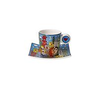 Tasse à Expresso James Rizzi Summer in The City - Pop Art