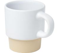 Tasse à expresso "Olympia", fond en terre cuite, 130ml PF4481 (taille unique) (Blanc)