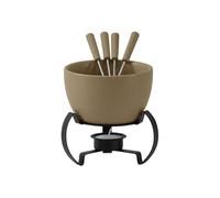 Tasse à fondue, 450 ml, outil de fusion en céramique, article de dessert au chocolat, accessoire de réchauffement du fromage, mini kit de fondue, coquille de collation gastronomique pour la maison, la