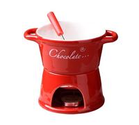 Tasse à fondue, pot en céramique - Ensemble de tasses à fondue au chocolat | Pour rendez-vous, anniversaires, mariages, fêtes, dîners, apéritifs, desserts, fromage, de bonbons, caramel et famille