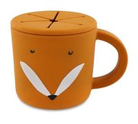 Tasse à goûter en silicone Mr Fox, Orange