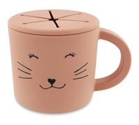 Tasse à goûter en silicone Mrs. Cat