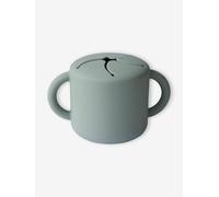 Tasse à goûter en silicone vert TU