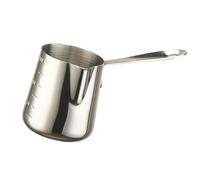 Tasse à lait à café avec longue mousse de lait Kitschern Casserole en acier inoxydable Casserole Poterie La pichet à fondre Acier inoxydable Pot