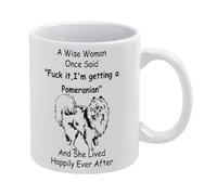 Tasse À Lait Amoureux Des Poméraniens, Je Vais Avoir Un Poméranien ! Minimaliste Mug Thé Avec Poignée Tasses De Café Pour Latte Collègue Femme