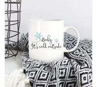 Tasse À Lait Bébé, Il Fait Froid Dehors, L'Hiver Moderne Mug En Céramique Rétro Mugs Café Pour Eau Collègue Femme