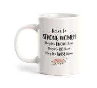 Tasse À Lait Dehere'S To Strong Puissions-Nous Les Connaître Puissions-Nous Être Eux Puissions-Nous Les Élever Décoratifs Mug En Céramique Moderne Tasses De Café Pour Ami Collègue Latte