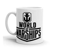 Tasse À Lait Logo De World Of Warships Décoratifs Mug Minimaliste Coffee Mugs Pour Eau Boissons Frère