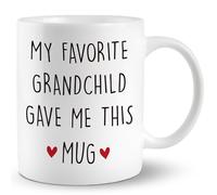 Tasse À Lait Mon Petit-Enfant Préféré M'A Donné Colorées Mug À Café En Céramique Moderne Mugs À Café Pour Eau Frère Lait