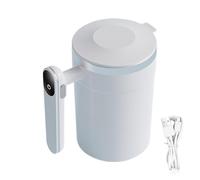 Tasse à Mélange Électrique - Tasse Automatique À Mélange Magnétique 400ml, à Chocolat Chaud Électrique avec Affichage de Température LCD | pour Boissons