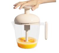 Tasse à mélanger les œufs - Tasse pressée à la main, outil anti-fuite | Mélangeur de cuisine pour pâte, crème, beurre, shaker portable pour smoothies, boissons, sauces, mousseur, accessoire domestique