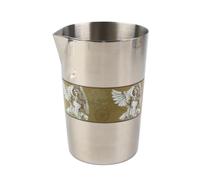 Tasse à mélanger pour Cocktail en acier inoxydable 304, 1 pièce, imprimé Vintage, antirouille, Shaker pour Bar et maison (LType 1)