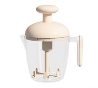 Tasse à mélanger pour œufs pressés à la main, tasse transparente avec fouet intégré, joint anti-fuite, capacité de 550 ml pour mélanger pour pâte, secouer, crème, beurre sans alimentation électrique