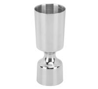 Tasse à mesurer à double tête en acier inoxydable 11x4,5 cm / 4,3x1,8 pouces, outil de mesure de bar de style japonais, tasse à mesurer Jigger pour bar de restaurant
