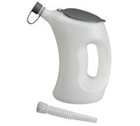 Tasse à mesurer avec couvercle - FLA-PE, blanc, transparent, 2 l