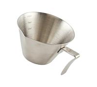 Tasse à mesurer avec poignée ergonomique, échelle précise | Lignes de mesure avec poignée confortable pour la préparation du café, du thé et du lait, pour une