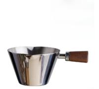 Tasse à Mesurer Café Acier Inoxydable 250ml Précise(silver) | Échelle gravée précise, bec verseur anti-fuite, acier inoxydable , lavable lave-vaisselle, usage domestique pro