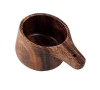 Tasse à mesurer de cuisine en bois, mesure à café avec poignée intégrée et bords arrondis pour la cuisson et la préparation de la cuisson, tasse à mesurer en bois, ingrédient, mesure de cuisine, du de