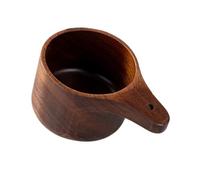 Tasse à mesurer de cuisine en bois, mesure à café avec poignée intégrée et bords arrondis pour la cuisson et la préparation de la cuisson, tasse à mesurer en bois, ingrédient, mesure de cuisine, du de