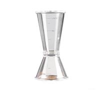 Tasse à mesurer de précision 10-20 cc à double échelle en plastique pour cocktails et médicaments - Outil CC transparent essentiel de cuisine