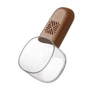 Tasse à mesurer délicate et résistante avec design anti-grumeaux pour une cuisson précise en plein air, cuillères de qualité alimentaire avec échelle intérieure pour une précision précise
