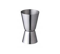 Tasse à mesurer double face en acier inoxydable - Dimensions précises de 50 ml / 1,69 oz et 25 ml / 0,85 oz