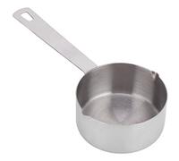 Tasse à mesurer en acier inoxydable, à mesurer la cuillère à café de scoop de café avec balance pour cuisiner la cuisine (1/4cup60ml)