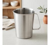 Tasse à mesurer en acier inoxydable avec échelle graduée pour des mesures précises pour la cuisine en tailles de 500 ml, 700 ml, 1000 ml (500 ml)