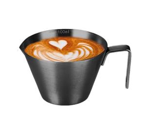 Tasse à mesurer en métal multifonction avec poignée antirouille | Tasse à expresso multifonction en acier inoxydable pour cafés, restaurants, etc