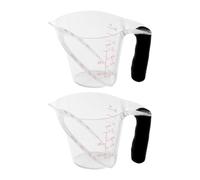 Tasse à mesurer en plastique de 250 ml avec marquage facile à lire pour les chefs à domicile et les boulangers Accessoires de pâtisserie et de cuisine Tasse à mesurer de cuisine en ABS