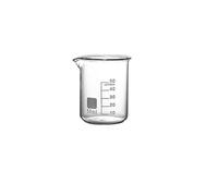 Tasse à mesurer en verre borosilicaté transparent de haute qualité, graduée, for laboratoire, cuisine et pâtisserie, 50-150 ml(2pc50ml)