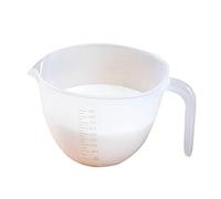 Tasse à mesurer et batteur de grande capacité avec échelle et filtre, bol mélangeur multifonction pour la pâtisserie, la cuisine, le jus