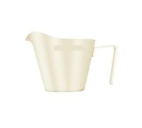 Tasse à mesurer expresso 2 pièces, tasse en acier inoxydable, tasses Sauce avec poignée for les Desserts la au Steak et café Pour le café(Beige)