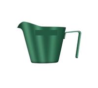 Tasse à mesurer expresso 2 pièces, tasse en acier inoxydable, tasses Sauce avec poignée for les Desserts la au Steak et café Pour Le Afé(Dark green)