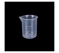 Tasse à mesurer graduée en plastique transparent - Récipient liquide 20/30/50/300 ml for résine époxy, silicone, et plus encore(50ml)